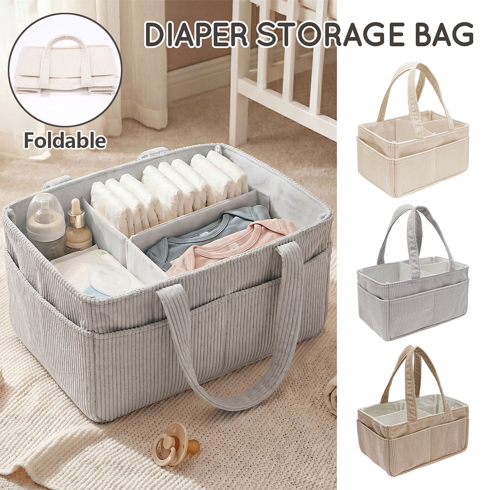 Baby Nursery Storage - Przenośny organizer na pieluchy dla niemowląt,