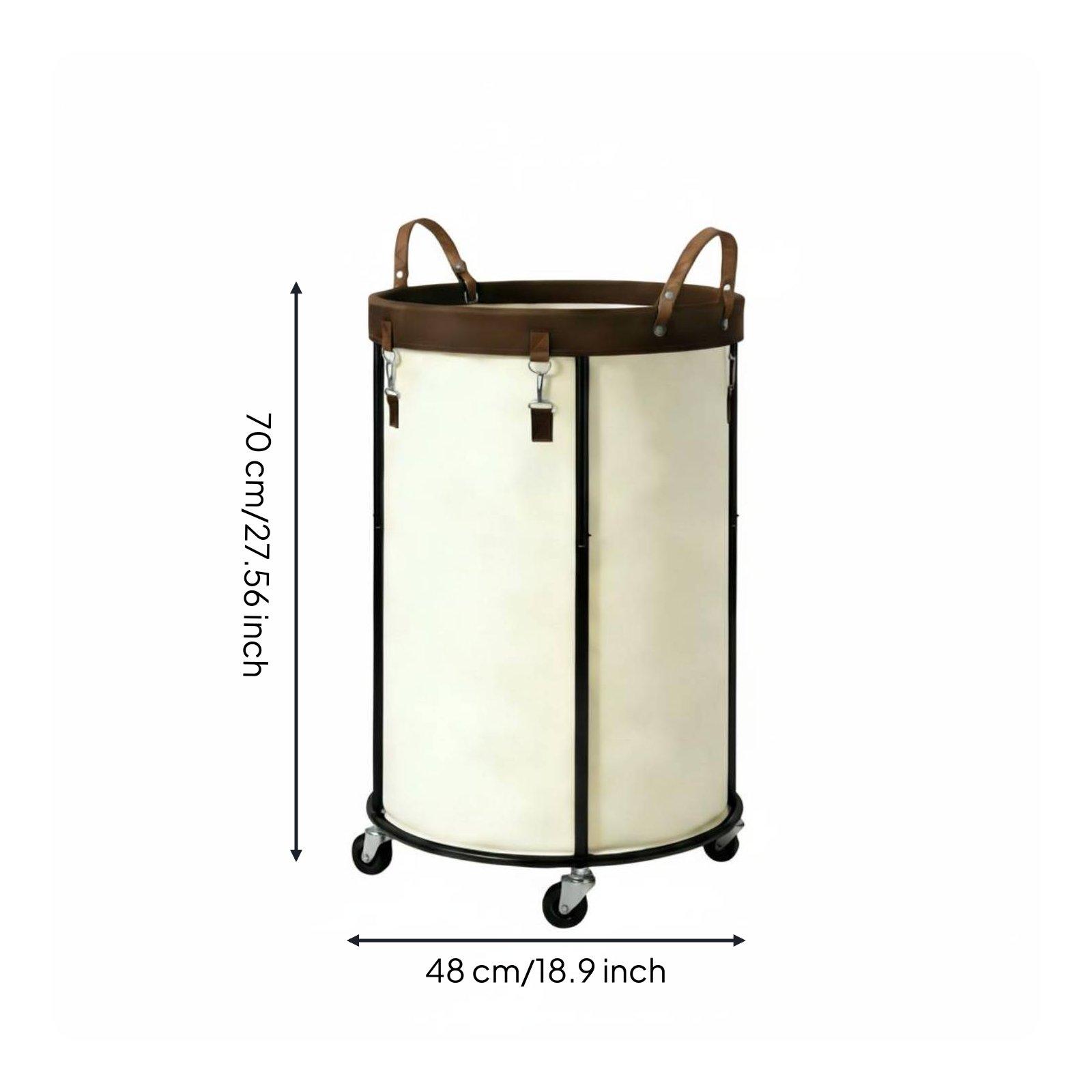 Storage Basket Fabric - Kosz na pranie na kółkach z
