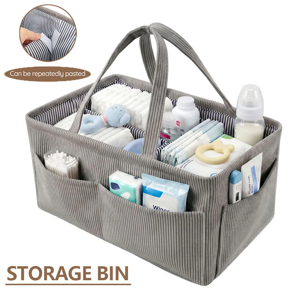 Baby Nursery Basket - Składany organizer na pieluchy i akcesoria