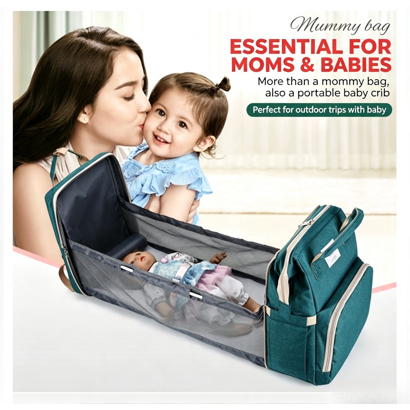 Baby Nursery Backpack - Plecak na pieluchy o dużej pojemności