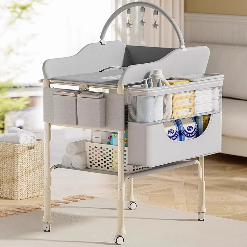 Baby Nursery Storage - 2 w 1: stolik do przewijania