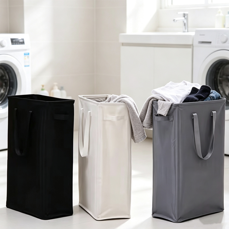 Storage Basket Fabric - Duży, przenośny, składany kosz na pranie