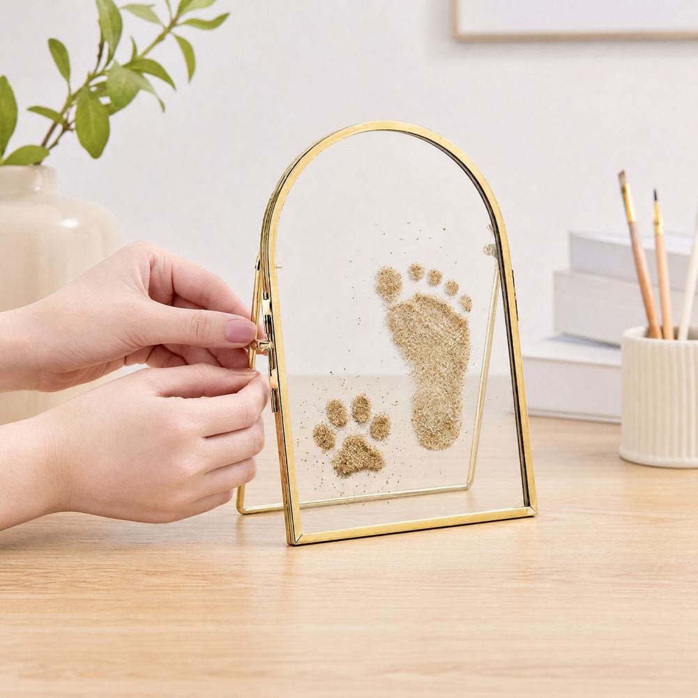 Baby Nursery Picture Frames - Zestaw do odlewania odcisków dłoni i