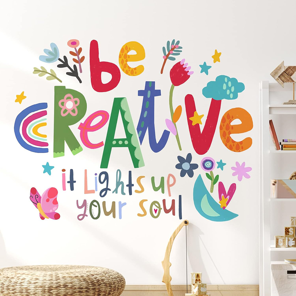 Baby Nursery Needs - Kreatywne naklejki ścienne z inspirującymi cytatami