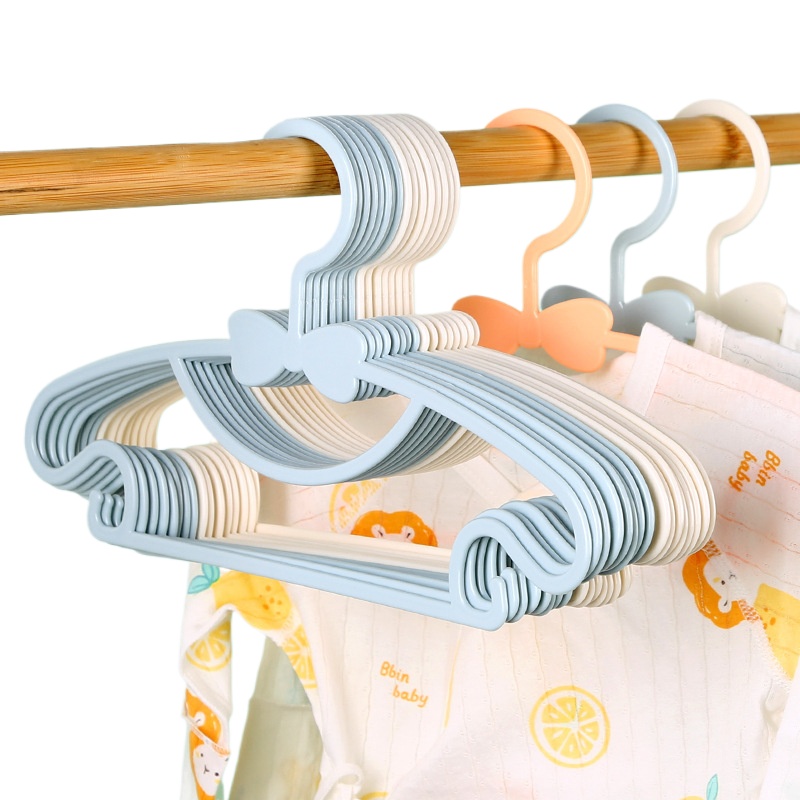 Baby Nursery Storage - 5-50 szt. Wieszaki dla dzieci, plastikowe