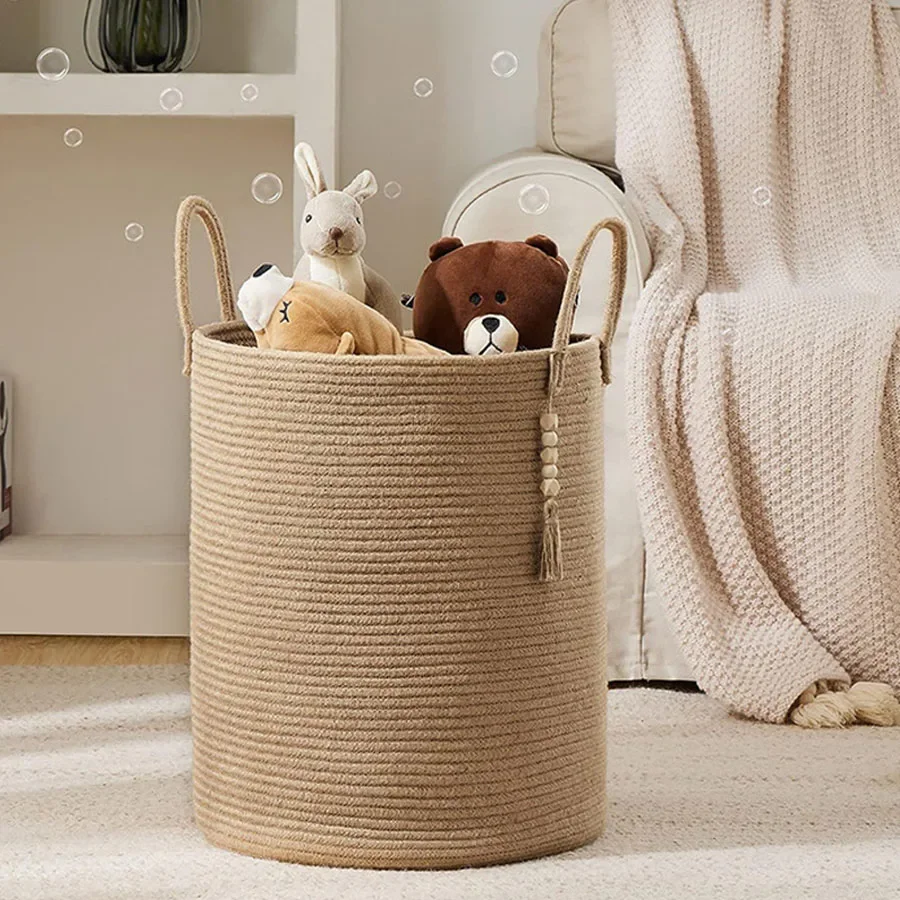 Duży kosz do przechowywania, w – Baby Nursery Basket recenzja i cena