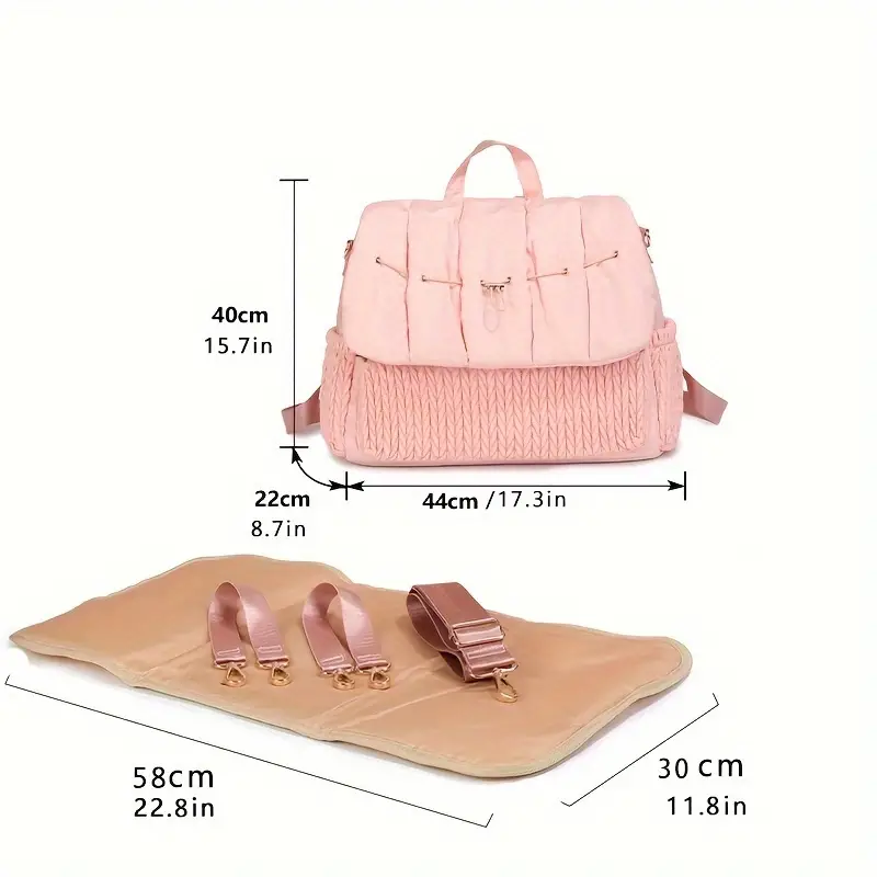 Torba na pieluchy o dużej poje – Baby Nursery Backpack recenzja i cena