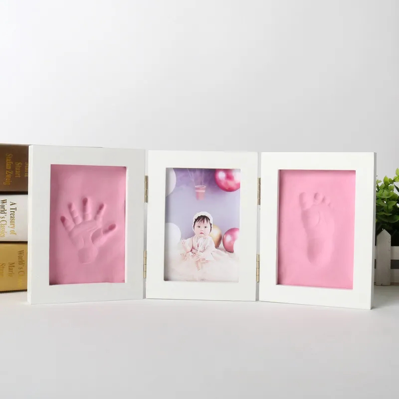 Noworodek Odciski dłoni i stóp – Baby Nursery Picture Frames recenzja i cena