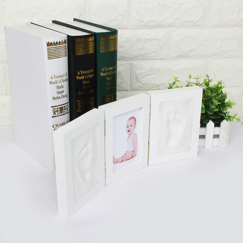 Noworodek Odciski dłoni i stóp – Baby Nursery Picture Frames recenzja i cena