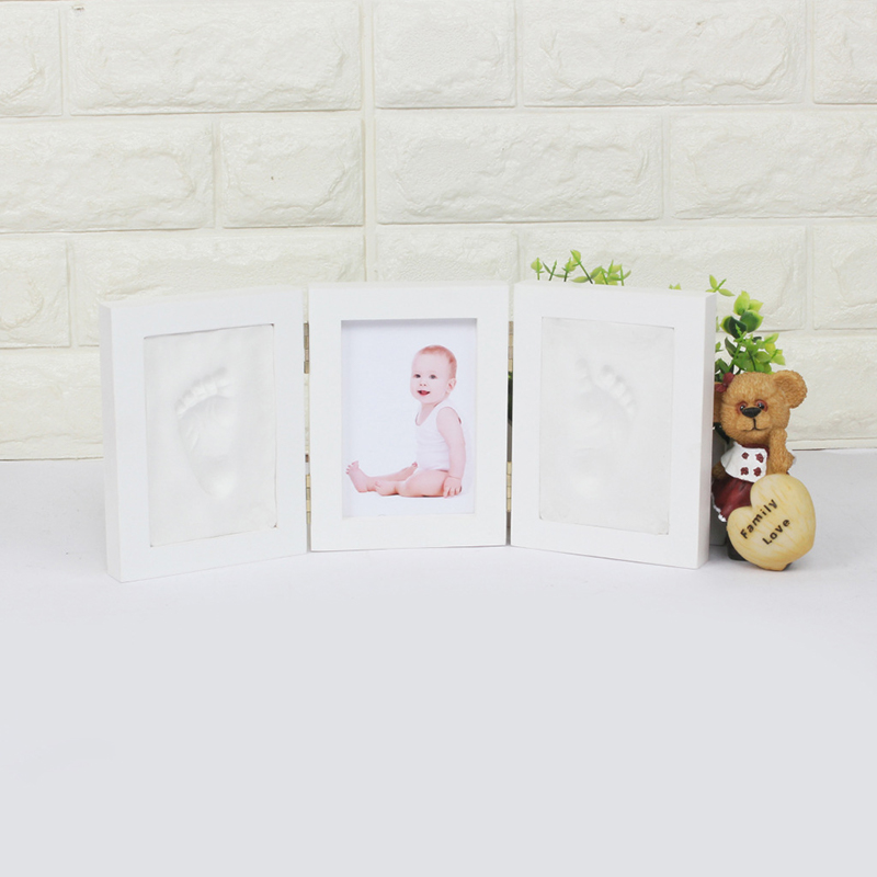 Noworodek Odciski dłoni i stóp – Baby Nursery Picture Frames recenzja i cena