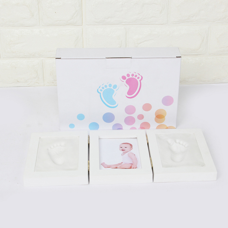 Noworodek Odciski dłoni i stóp – Baby Nursery Picture Frames recenzja i cena
