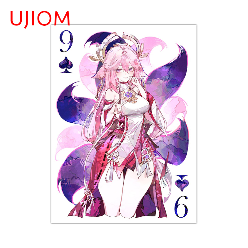 Naklejka ścienna UJIOM Genshin – Baby Nursery Posters recenzja i cena
