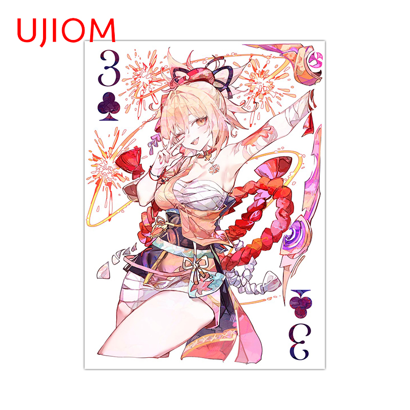 Naklejka ścienna UJIOM Genshin – Baby Nursery Posters recenzja i cena