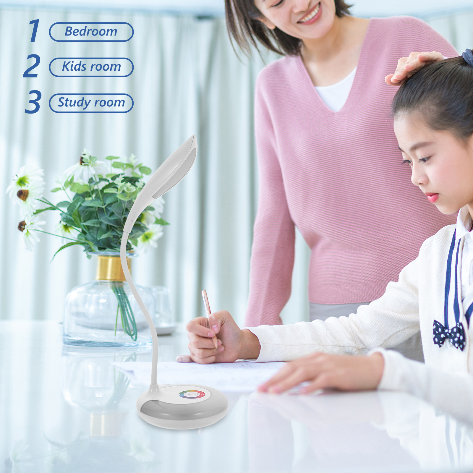 Lampa biurkowa z regulacją jas – Baby Nursery Office recenzja i cena