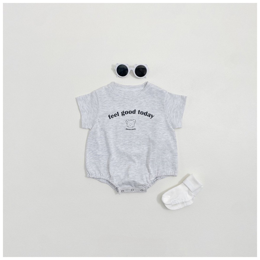 Letni pajacyk z krótkim rękawe – Baby Nursery Ideas Boy recenzja i cena
