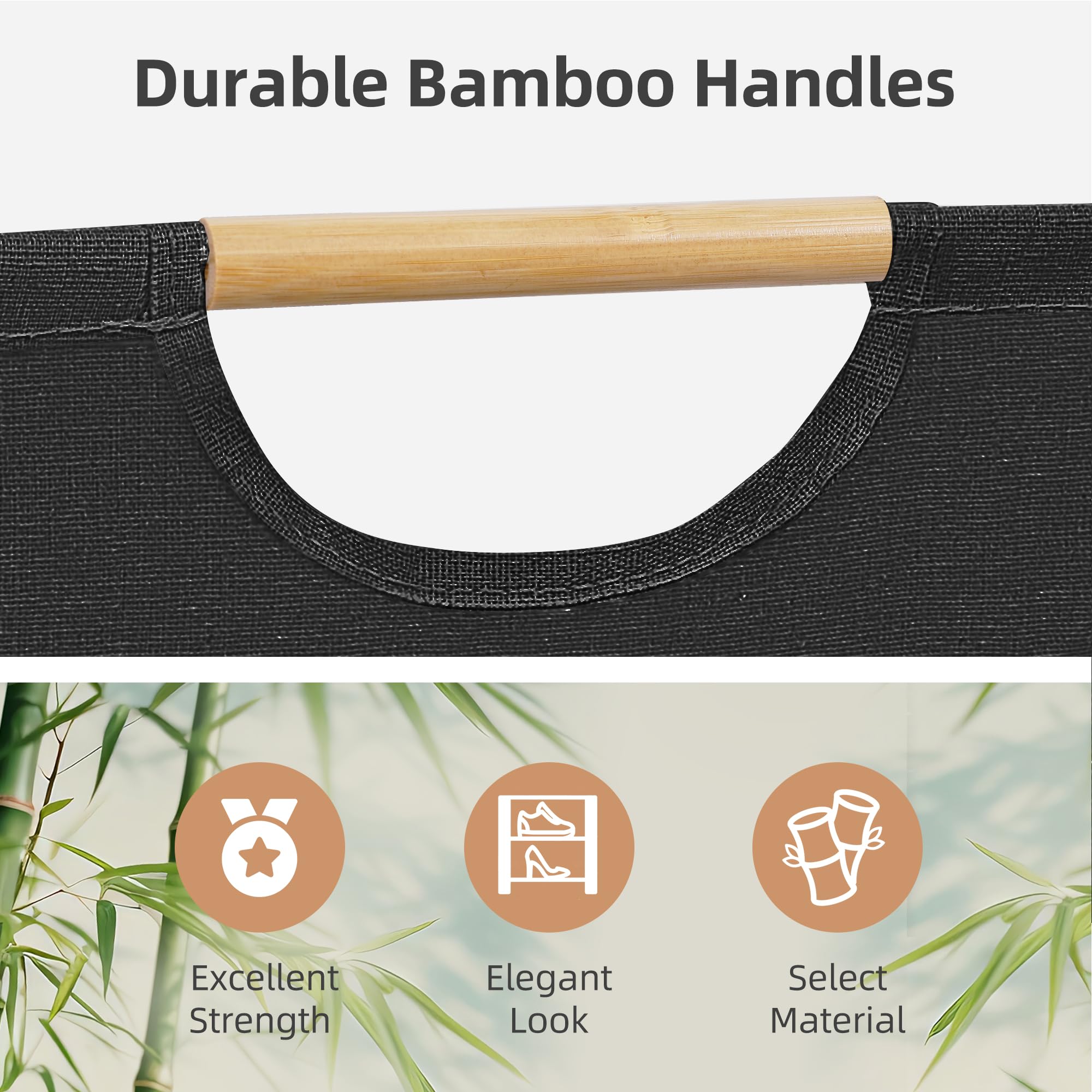 Duży kosz na pranie, przenośny – Storage Basket Fabric recenzja i cena