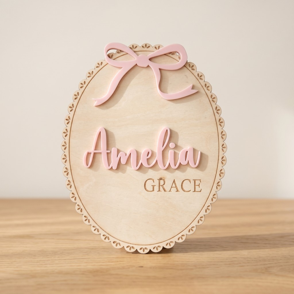 1 szt. Personalizowana drewnia – Baby Nursery Needs recenzja i cena