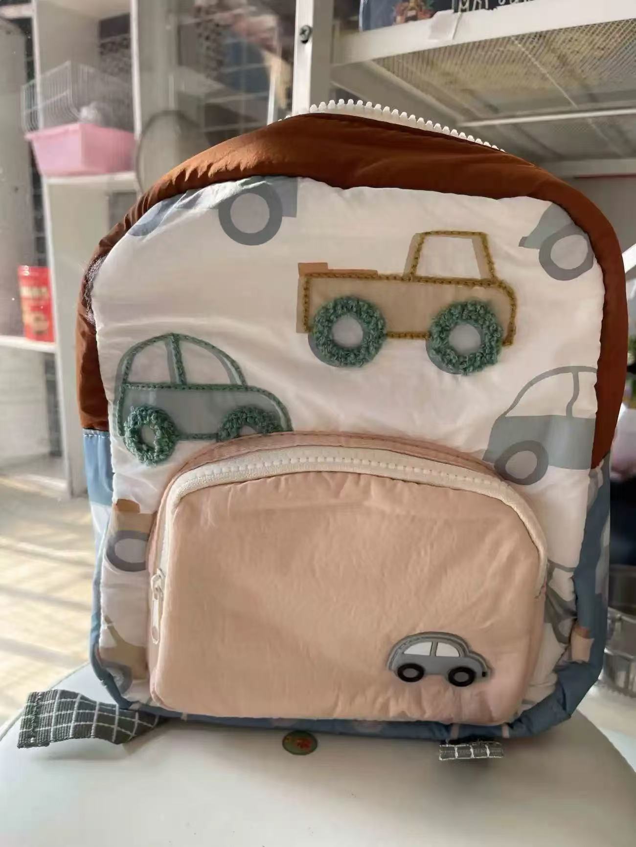 Torba z haftem samochodowym, p – Baby Nursery Backpack recenzja i cena