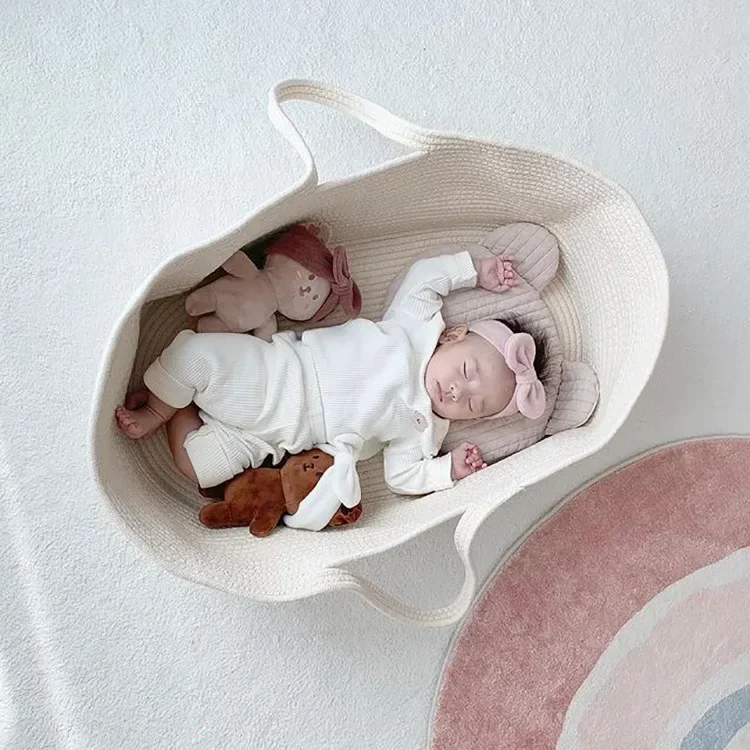 Przenośny nosidełko do kosza d – Baby Nursery Basket recenzja i cena