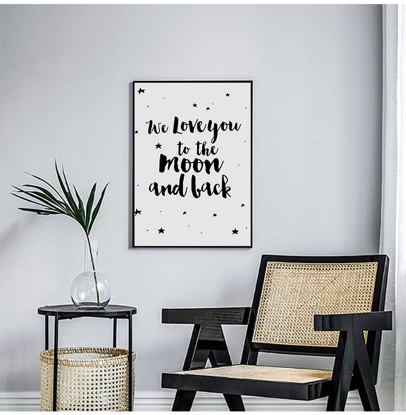 Znak Plakat Gwiazdy Nursery Ca – Baby Nursery Picture Frames recenzja i cena